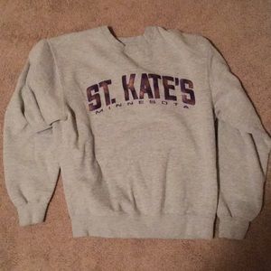 St. Kate’s sweatshirt